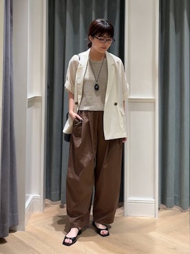 あんずさん（レディース・163cm）の夏コーディネート