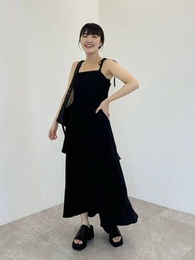 「アイテム（ワンピース/ドレス）」を使った、あんずさん（レディース・163cm・30代）の春コーディネート