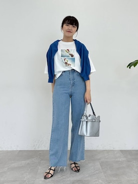 あんずさん（レディース・163cm）の夏コーディネート