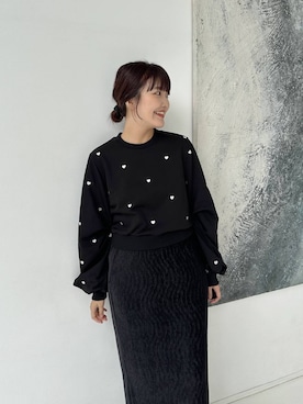 「アイテム（スウェット）」を使った、あんずさん（レディース・163cm・30代）の秋コーディネート
