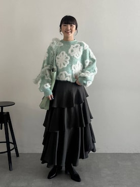 あんずさん（レディース・163cm）の冬コーディネート