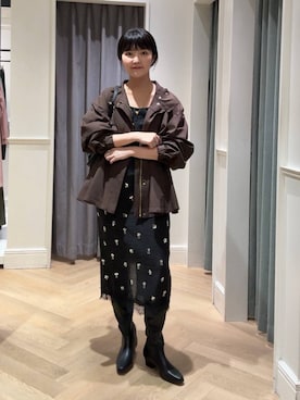 あんずさん（レディース・163cm）の秋コーディネート
