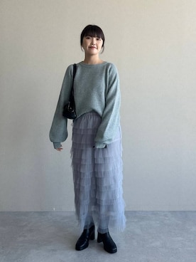 あんずさん(レディース・163cm)の冬コーディネート