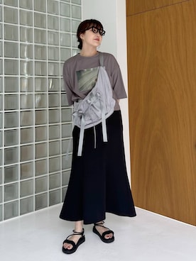 あんずさん（レディース・163cm）の夏コーディネート