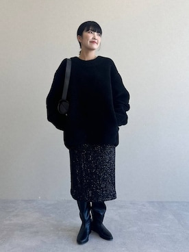 あんずさん(レディース・163cm)の冬コーディネート