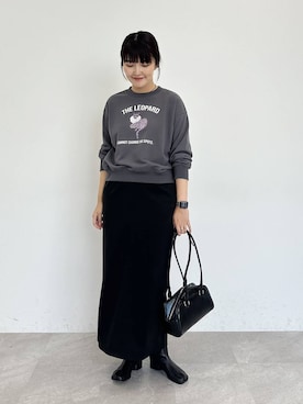 「アイテム（スウェット）」を使った、あんずさん（レディース・163cm・30代）の秋コーディネート