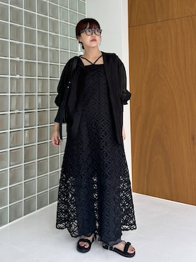 あんずさん（レディース・163cm）の夏コーディネート