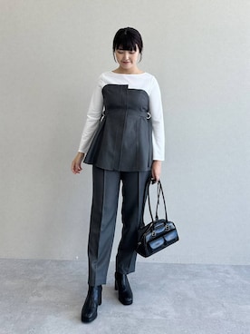 あんずさん（レディース・163cm）の秋コーディネート