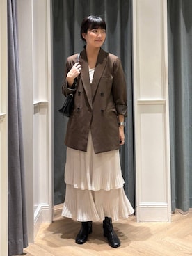 あんずさん(レディース・163cm)の秋コーディネート