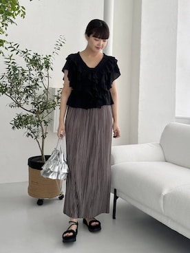 あんずさん（レディース・163cm）の夏コーディネート