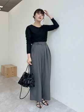 あんずさん（レディース・163cm）の秋コーディネート