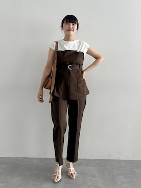 あんずさん（レディース・163cm）の夏コーディネート