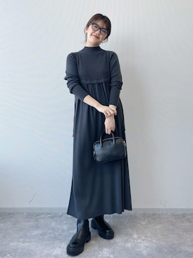 あんずさん(レディース・162cm)の冬コーディネート