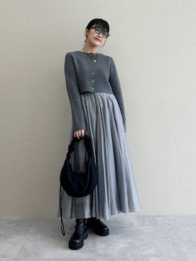あんずさん（レディース・163cm）の秋コーディネート