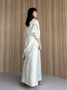 「高見え」｜あんずさん（レディース・163cm）の夏コーディネート