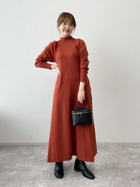 あんずさん（レディース・162cm）の冬コーディネート