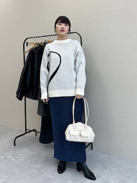あんずさん(レディース・163cm)の冬コーディネート