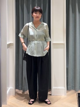 あんずさん（レディース・163cm）の夏コーディネート