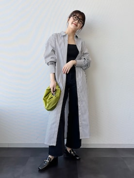 「春服デビュー宣言」｜「アイテム（その他トップス）」を使った、あんずさん（レディース・162cm）の春コーディネート