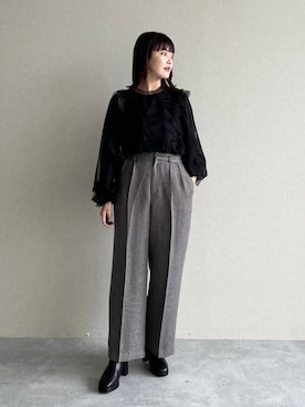 あんずさん（レディース・163cm）の秋コーディネート