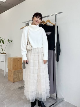 あんずさん(レディース・163cm)の冬コーディネート