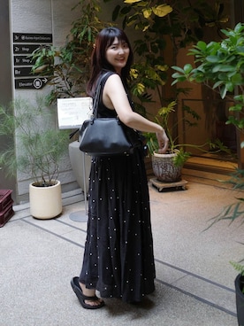 「A part by（アパートバイ）のアイテム」を使った、あんずさん（レディース・163cm）の夏コーディネート