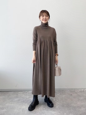 あんずさん(レディース・162cm)の冬コーディネート