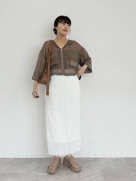 あんずさん（レディース・163cm）の夏コーディネート