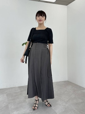 あんずさん（レディース・163cm）の夏コーディネート