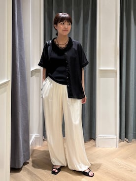 あんずさん（レディース・163cm）の夏コーディネート