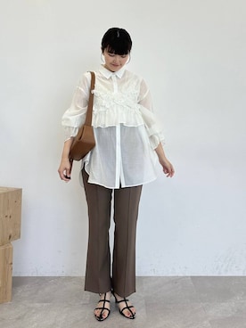 あんずさん（レディース・163cm）の秋コーディネート