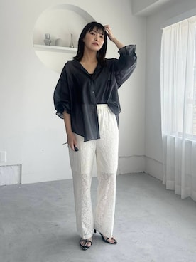 あんずさん（レディース・163cm）の夏コーディネート