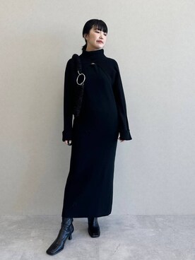 あんずさん(レディース・163cm)の冬コーディネート