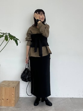 「旅行」｜あんずさん（レディース・163cm）の夏コーディネート