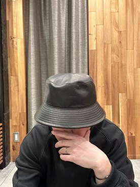 「ISAMU KATAYAMA BACKLASH（イサムカタヤマバックラッシュ）のアイテム」を使った、shinozaki daigaさん（メンズ・178cm）の春コーディネート