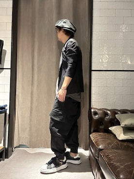 「muta marine（ムータ・マリン）のアイテム」を使った、shinozaki daigaさん（メンズ・178cm）の夏コーディネート