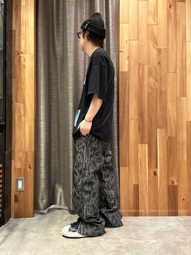 「ROYAL FLASH（ロイヤルフラッシュ）のアイテム（パンツ）」を使った、shinozaki daigaさん（メンズ・178cm）の夏コーディネート