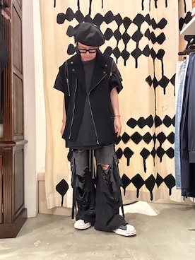 「ROYAL FLASH（ロイヤルフラッシュ）のアイテム（パンツ）」を使った、shinozaki daigaさん（メンズ・178cm）の夏コーディネート