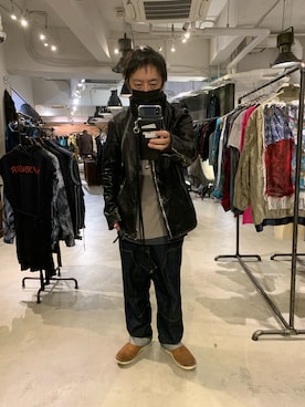 「ISAMU KATAYAMA BACKLASH（イサムカタヤマバックラッシュ）のアイテム（パンツ）」を使った、shinozaki daigaさん（メンズ・178cm）の夏コーディネート