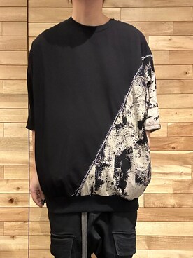「KMRii（ケムリ）のアイテム」を使った、shinozaki daigaさん（メンズ・178cm）の冬コーディネート