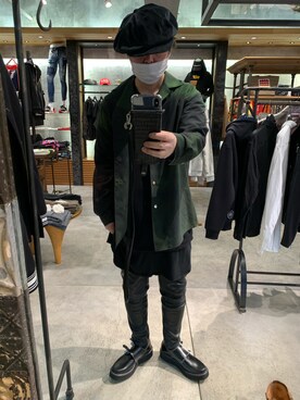 shinozaki daigaさん（メンズ・178cm）の冬コーディネート