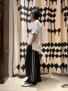 「FACETASM（ファセッタズム）のアイテム（トップス）」を使った、shinozaki daigaさん（メンズ・178cm）の夏コーディネート