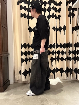 「KMRii（ケムリ）のアイテム」を使った、shinozaki daigaさん（メンズ・178cm）の冬コーディネート