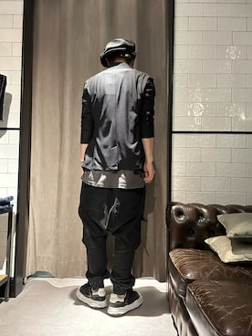 「muta marine（ムータ・マリン）のアイテム」を使った、shinozaki daigaさん（メンズ・178cm）の夏コーディネート