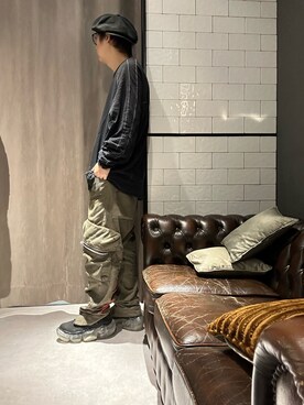 「grounds（グラウンズ）のアイテム」を使った、shinozaki daigaさん（メンズ・178cm）の秋コーディネート