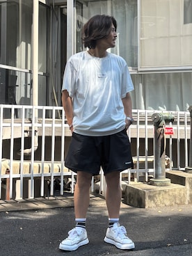 「アイテム（レッグウェア）」を使った、Decoさん（メンズ・170cm）の夏コーディネート