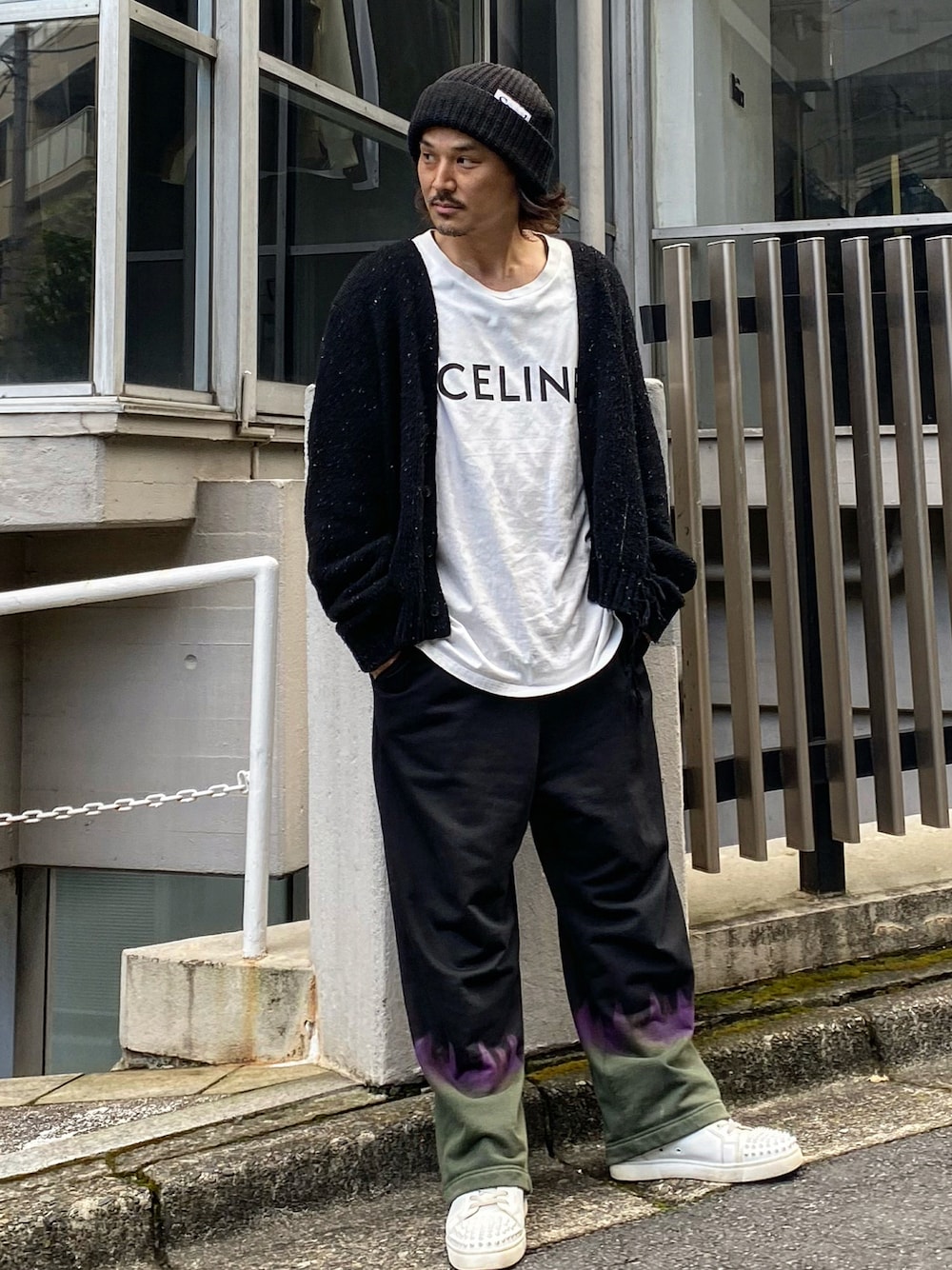 CELINEのTシャツ/カットソーを使ったメンズ人気ファッション