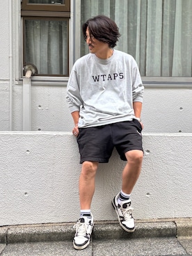 「ハーフパンツ」｜Decoさん（メンズ・170cm）の秋コーディネート