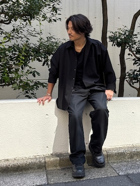 「アイテム（アクセサリー）」を使った、Decoさん（メンズ・170cm）の秋コーディネート