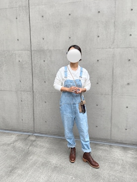 「GAP（ギャップ）のアイテム」を使った、たおさん（レディース・162cm）の春コーディネート
